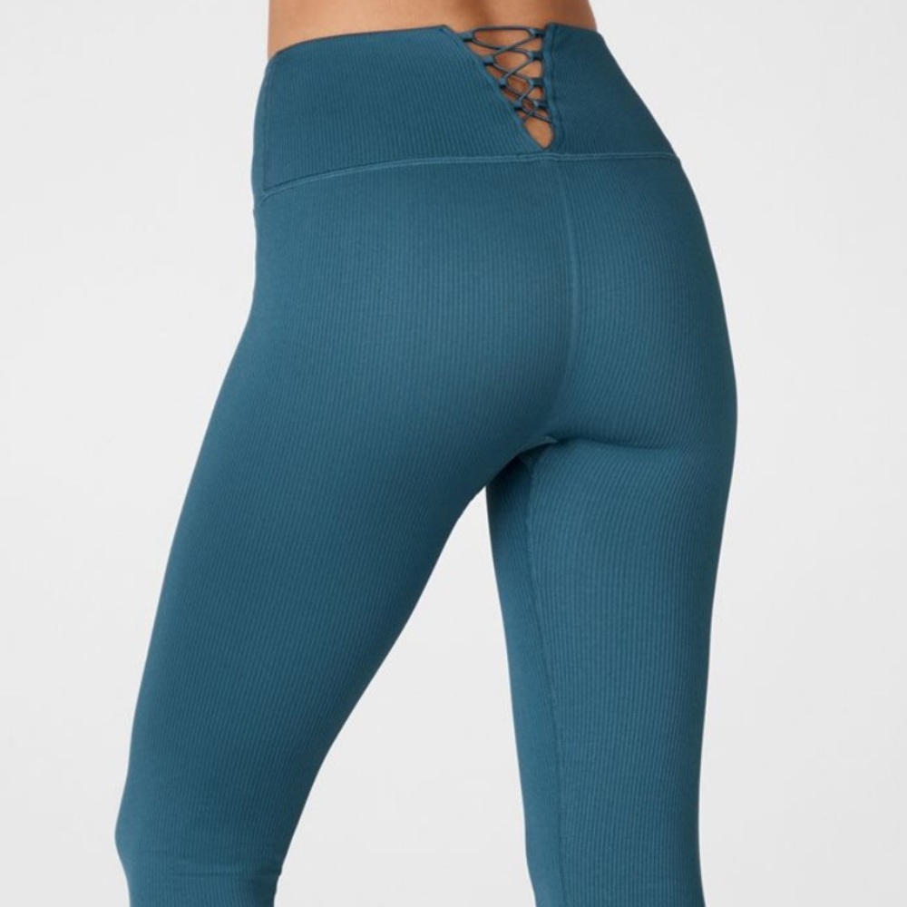 NWOT Lace Up Leggings